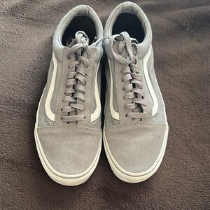Vans Gray Sneakers Classic Low-Top Style